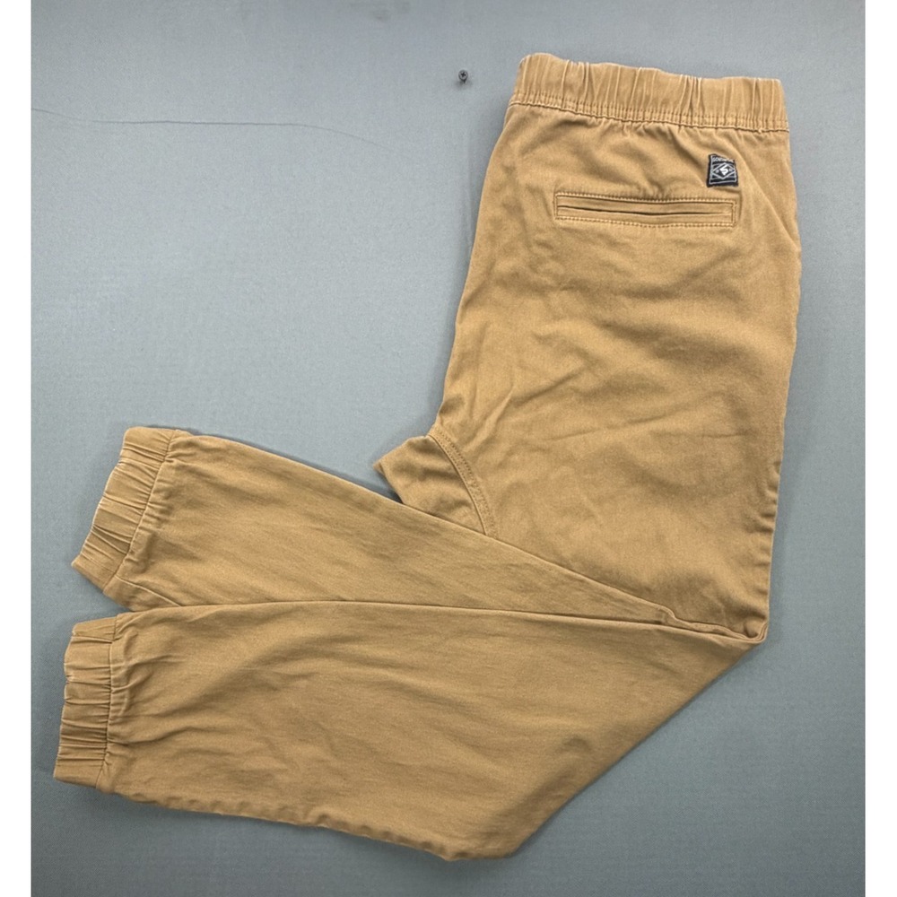 Southpole Flex Jogger Pants Tan Khaki Stretch Twill Elastic Waist Chino Mens XL